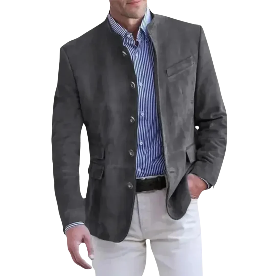 Bryan™ | Suède leren jas