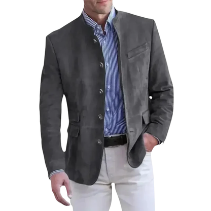 Bryan™ | Suède leren jas