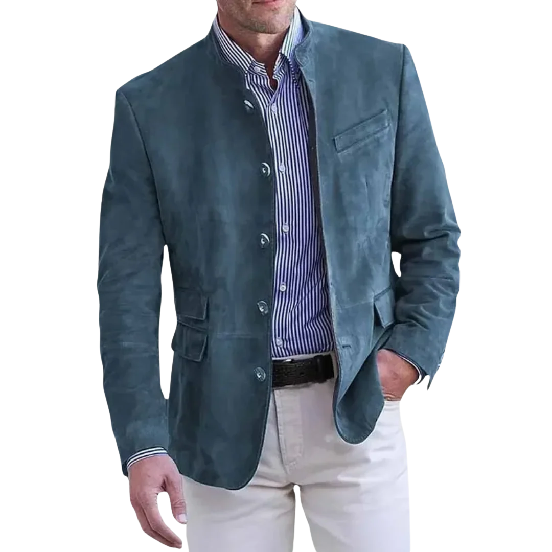 Bryan™ | Suède leren jas