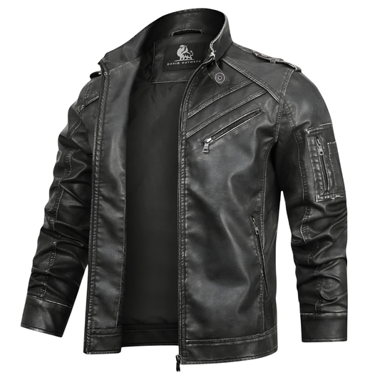 Nicolas™ | Leren Engine Jasje