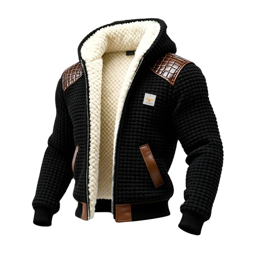 VANHOUTEN™ | GEVOERDE QUILTED JAS MET CAPUCHON