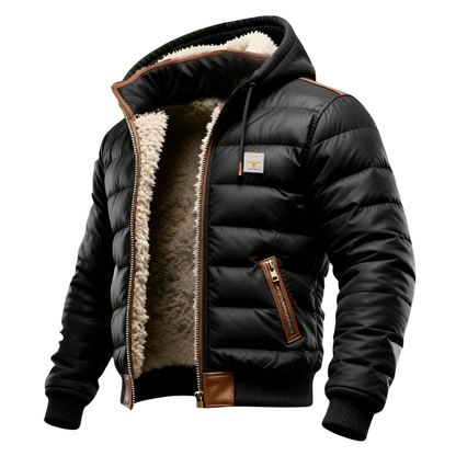 Vanhouten™ | Gevoerde Jas Met Capuche En Sherpa Binnenkant