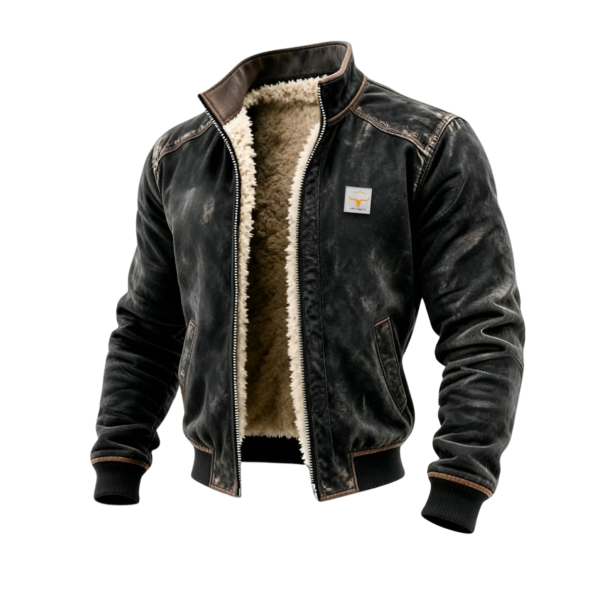 VANHOUTEN™ | THERMISCHE LEEREN JAS