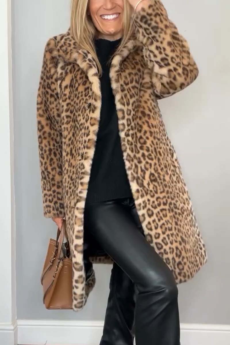 Rosa™ | Luipaard Winterjas