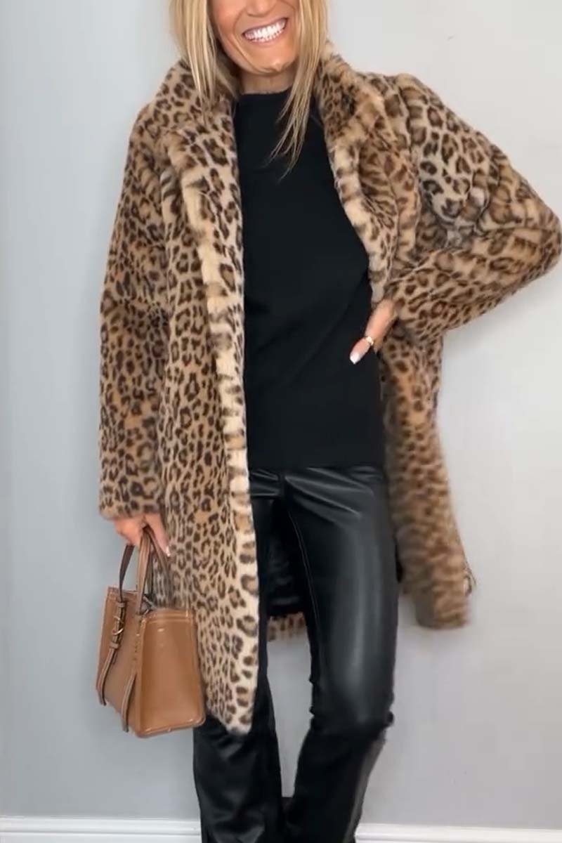 Rosa™ | Luipaard Winterjas