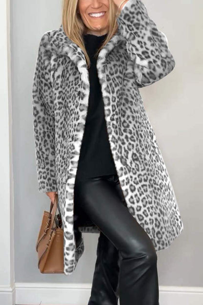 Rosa™ | Luipaard Winterjas
