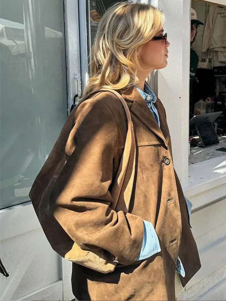 EMMA | Modieuze Blazer met Revers en Zakjes