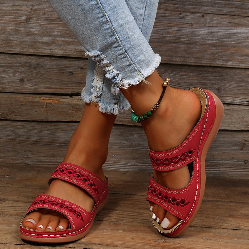 Monta™ - Gewatteerde orthopedische sandalen