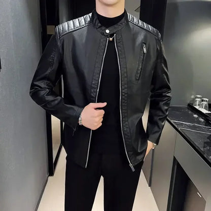 Adrien™ | Elegante leren jas