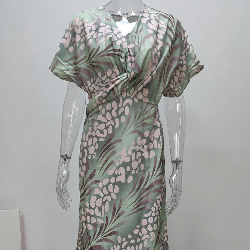 Serena™ | Zomerse maxi-jurk met mediterrane print