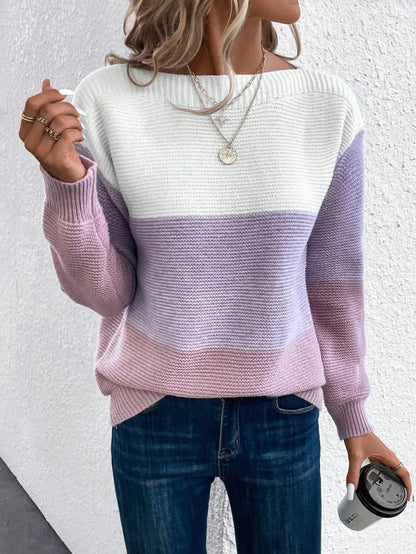 Daphne - Ombre Gebreide Trui