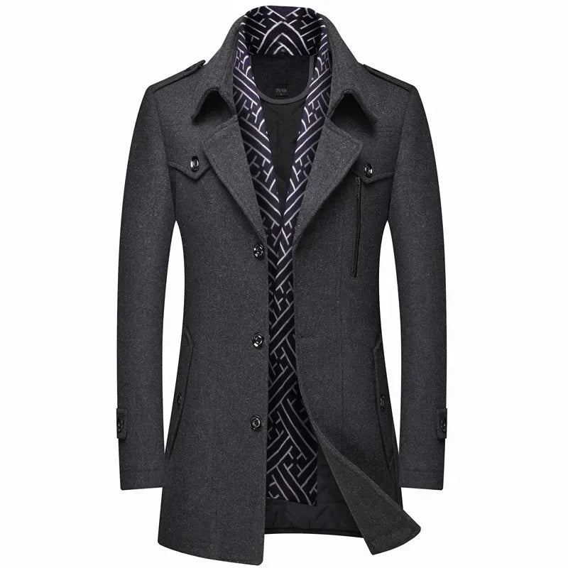 VIREXO™ | WINTERJAS VAN WOOL VOOR HEREN