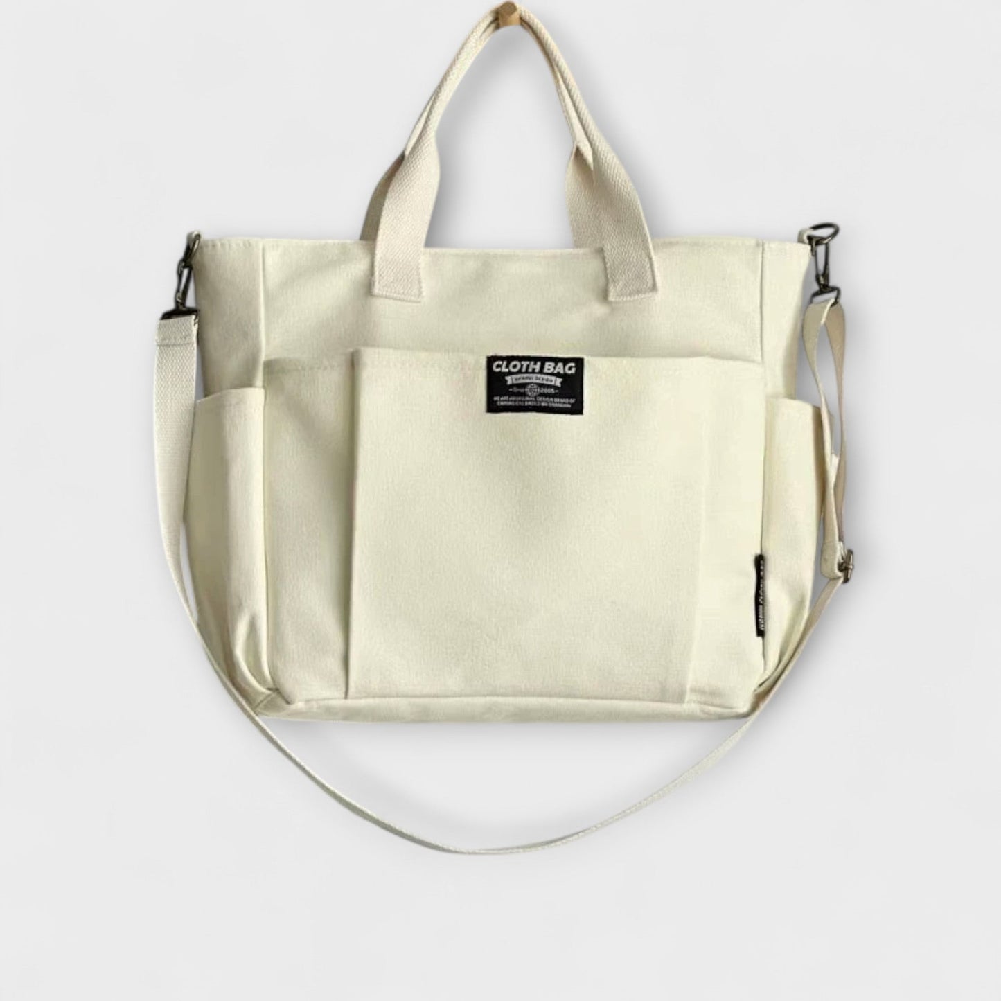 Amara - Minimalistische canvas draagtas