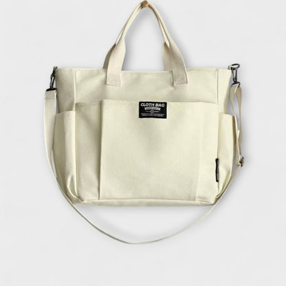 Amara - Minimalistische canvas draagtas