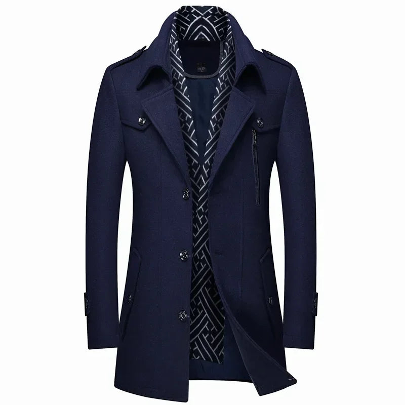 VIREXO™ | WINTERJAS VAN WOOL VOOR HEREN