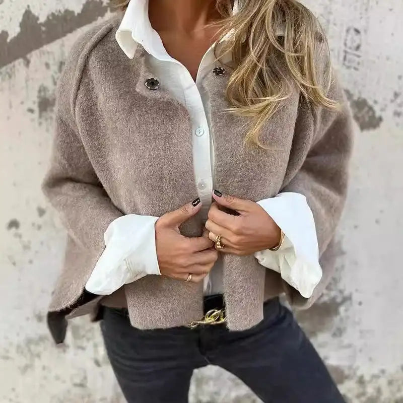 Tess™ | Premium Moderne Wol Cardigan