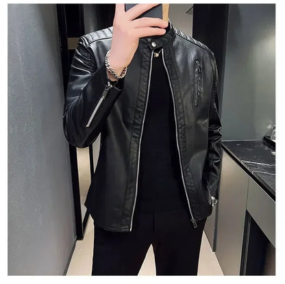 Adrien™ | Elegante leren jas