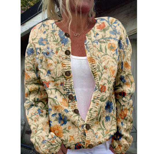Ophelia | Chique Cardigan met Print