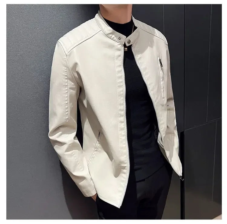 Adrien™ | Elegante leren jas