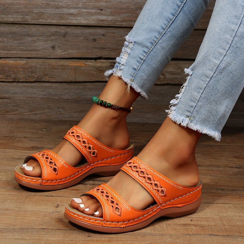 Monta™ - Gewatteerde orthopedische sandalen