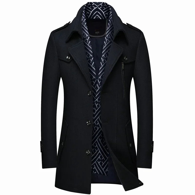 VIREXO™ | WINTERJAS VAN WOOL VOOR HEREN