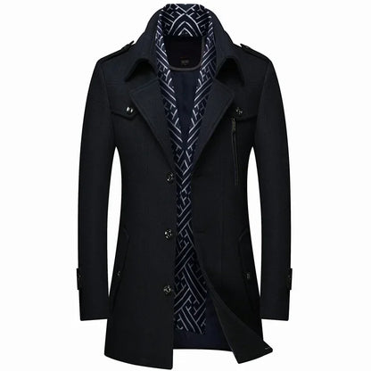 VIREXO™ | WINTERJAS VAN WOOL VOOR HEREN
