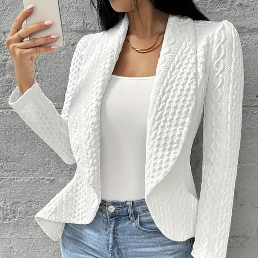 Vivien™ | Elegante jas met vooropening