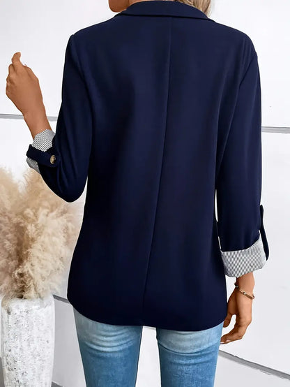 Flor™ | Blazer met driekwartmouwen