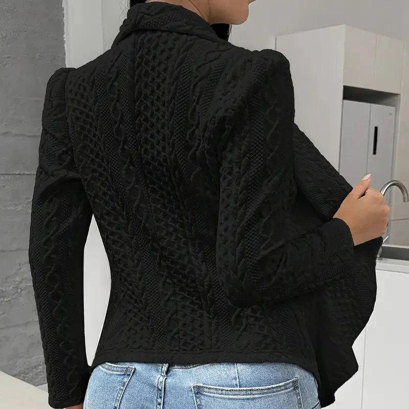 Vivien™ | Elegante jas met vooropening