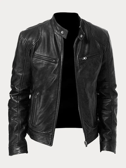 Virexo | Casual Leren Jas