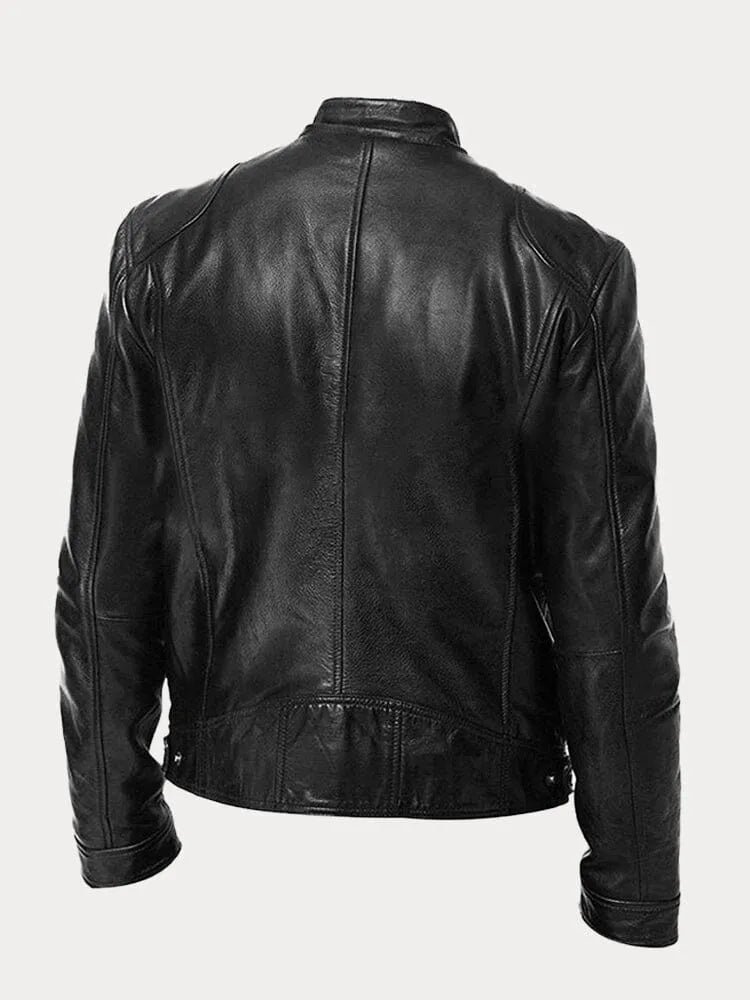 Virexo | Casual Leren Jas