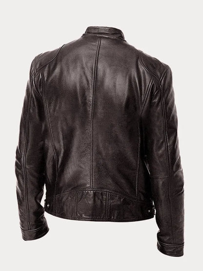 Virexo | Casual Leren Jas