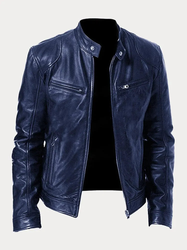 Virexo | Casual Leren Jas