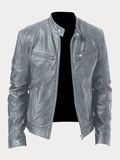 Virexo | Casual Leren Jas