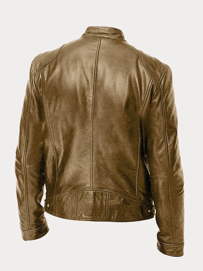 Virexo | Casual Leren Jas