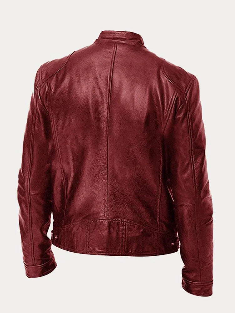 Virexo | Casual Leren Jas