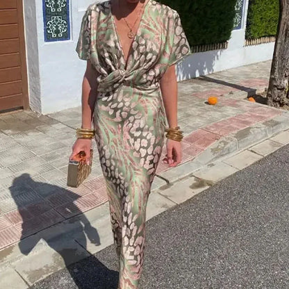 Serena™ | Zomerse maxi-jurk met mediterrane print