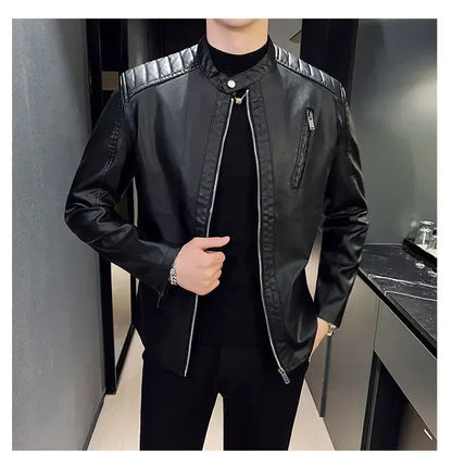 Adrien™ | Elegante leren jas
