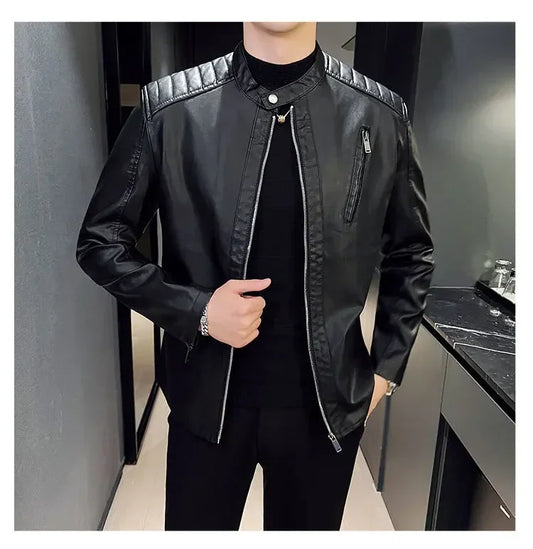 Adrien™ | Elegante leren jas