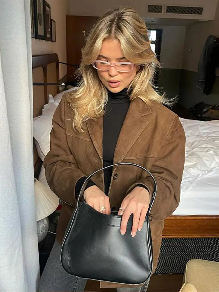 EMMA | Modieuze Blazer met Revers en Zakjes
