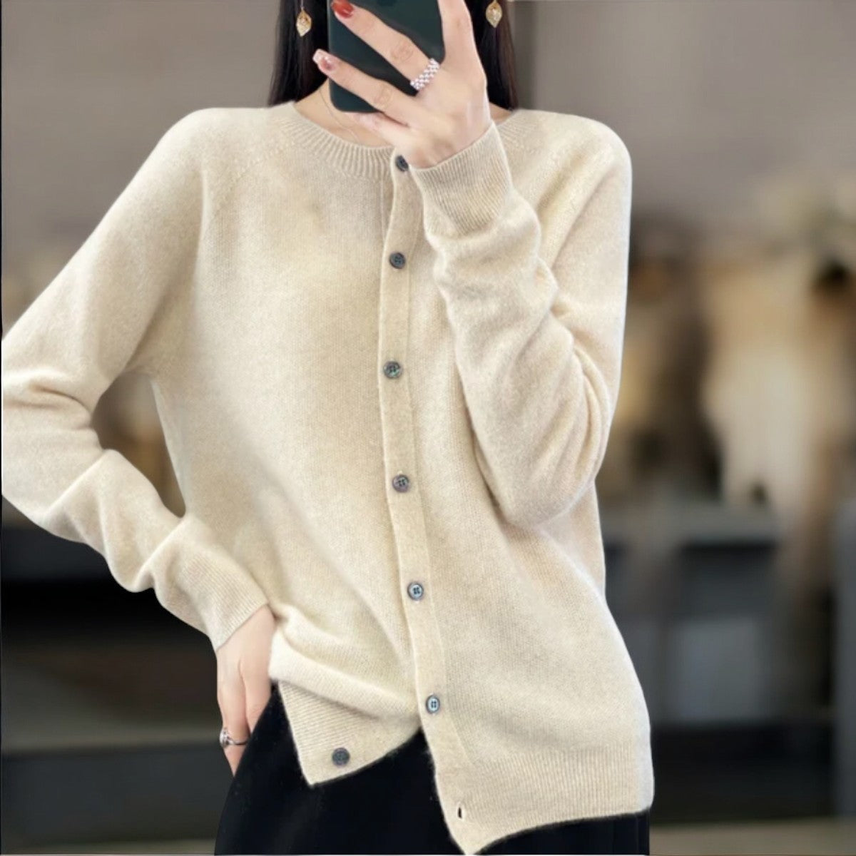 Anna | Merinowollen Cardigans