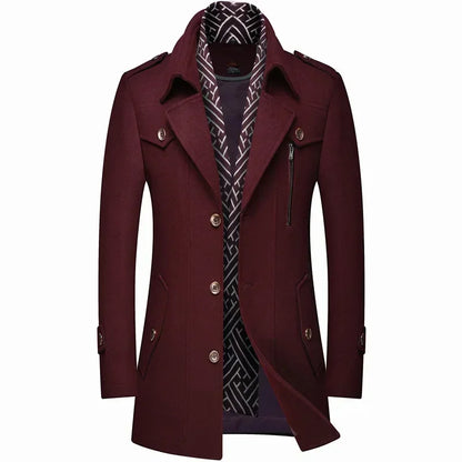 VIREXO™ | WINTERJAS VAN WOOL VOOR HEREN