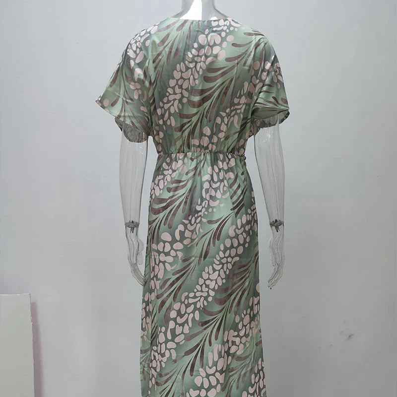 Serena™ | Zomerse maxi-jurk met mediterrane print