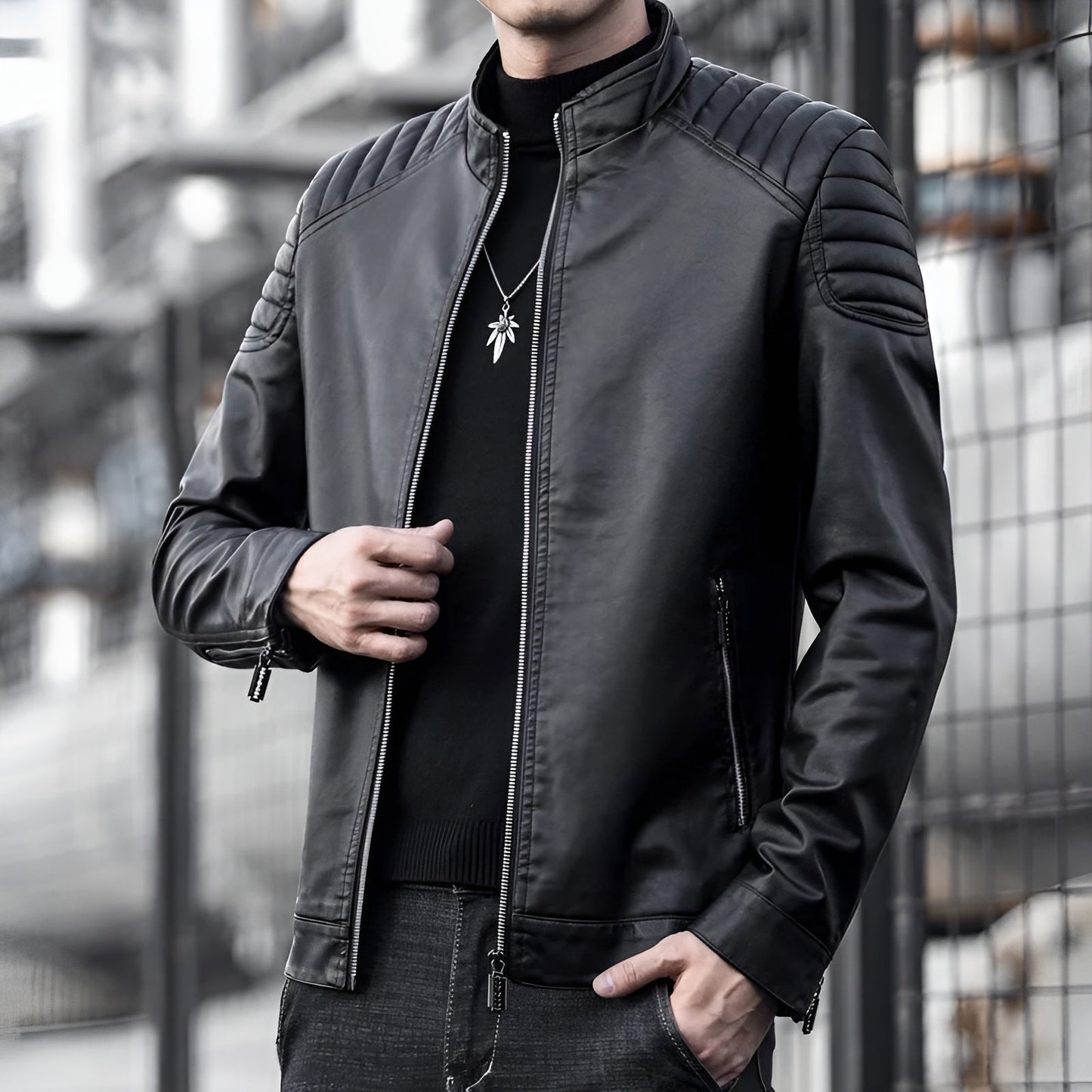 Julien™ | Premium leren jas