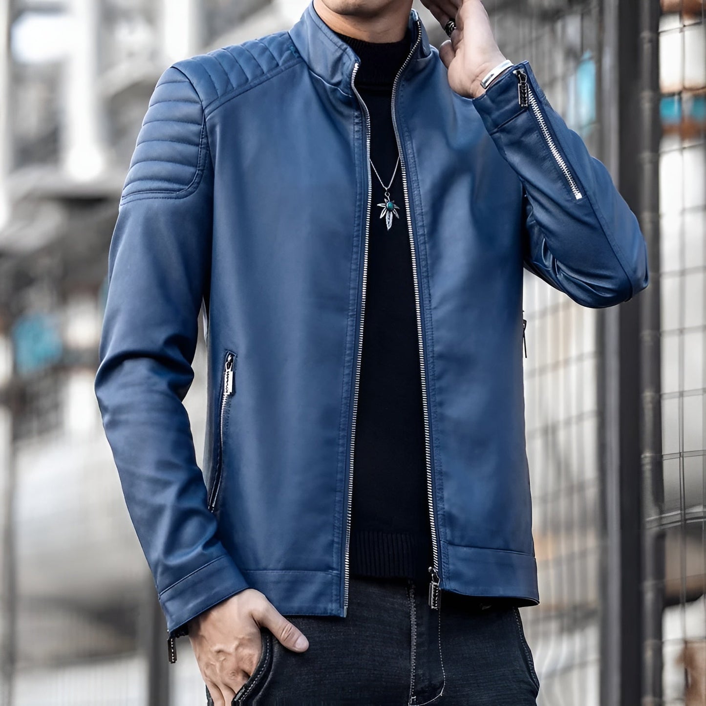 Julien™ | Premium leren jas