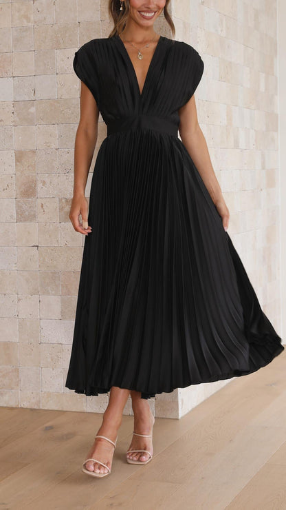 Isla | Elegante geplooide jurk