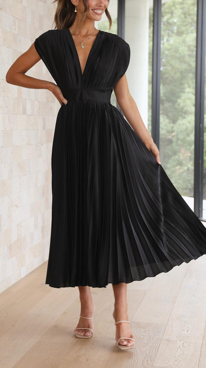 Isla | Elegante geplooide jurk