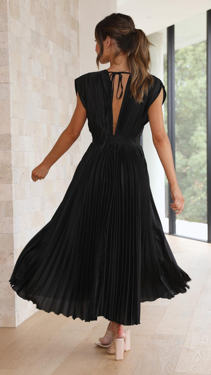 Isla | Elegante geplooide jurk