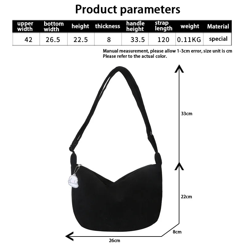 Dames schoudertassen van Cordura