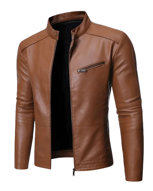 Adrien™ | Elegante leren jas